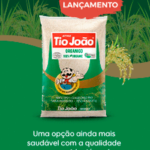 Tio João acaba de lançar um Arroz Polido Orgânico