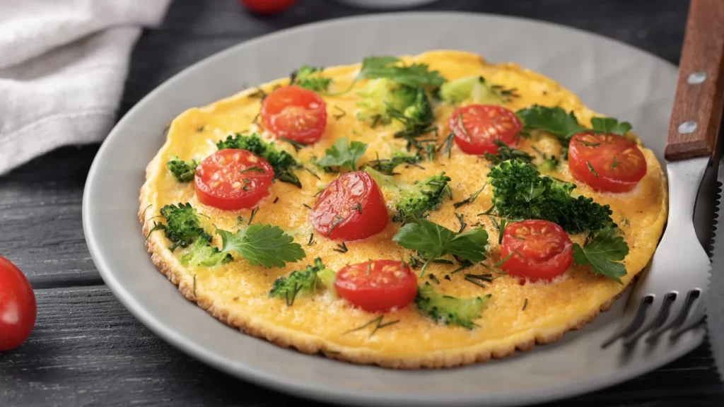 Fatias de omelete são uma nova opção nutricional no mercado