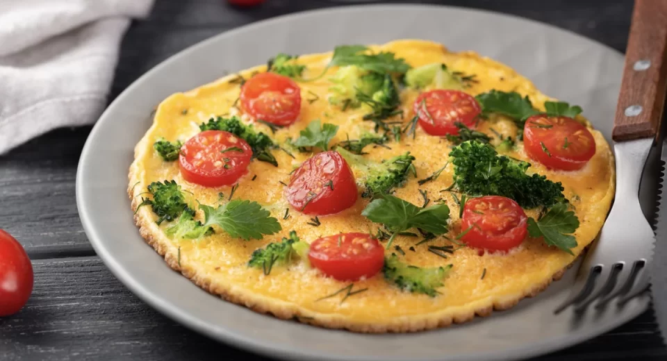 Fatias de omelete são uma nova opção nutricional no mercado