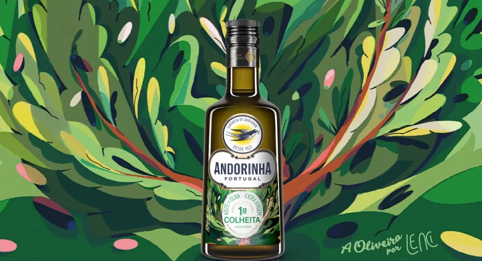 Andorinha lança azeite “Primeira Colheita” com rótulo exclusivo