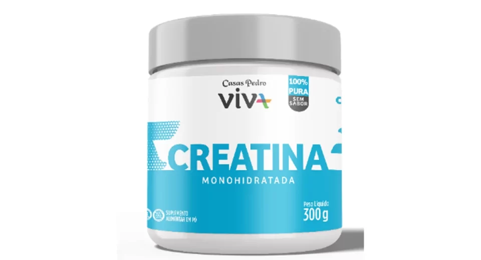 Casas Pedro lança suplemento Creatina Viva+