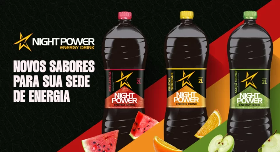 Minalba Brasil anuncia novos sabores do energético Night Power