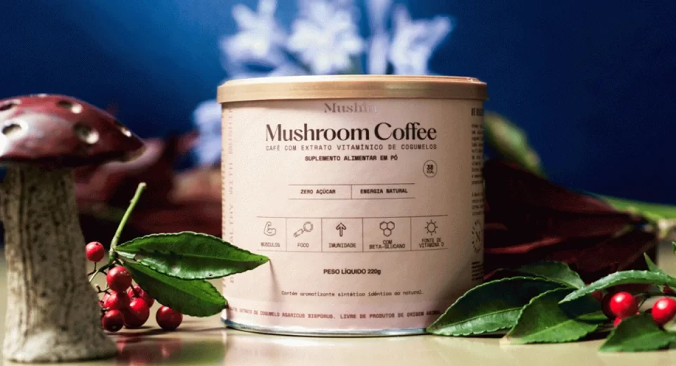 Suplemento alimentar à base de cogumelos chega ao Brasil