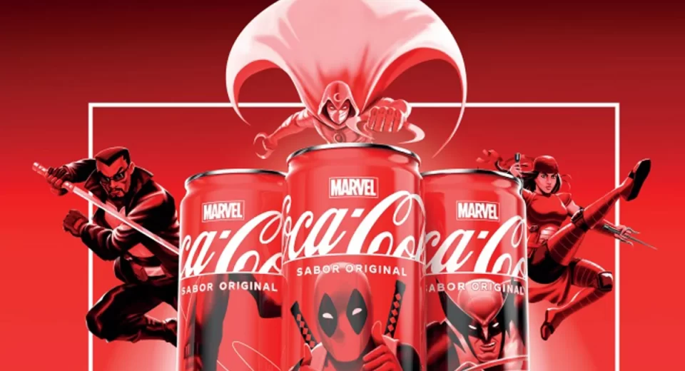 Coca-Cola e Marvel lançam embalagens exclusivas