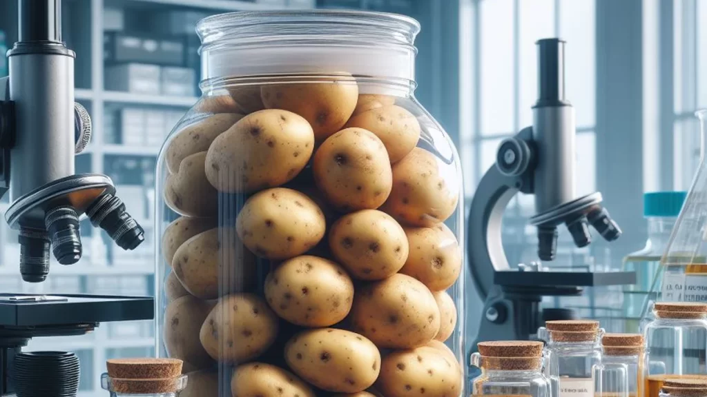 startup israelense PoLoPo está utilizando a agricultura molecular para transformar batatas em proteína animal