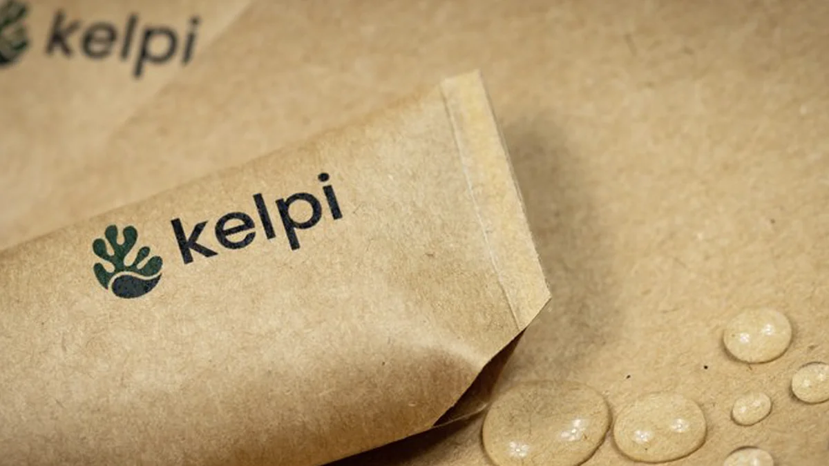 Kelpi capta £4.3M para substituir embalagens plásticas por algas