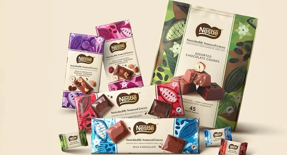 Nestlé Travel Retail lançou uma nova linha de chocolates de origem sustentável exclusiva para o varejo de viagens