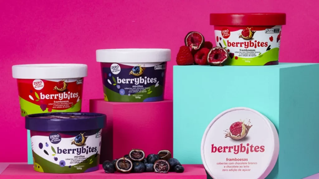 BerryBites lança snacks saudáveis sem açúcar no Brasil
