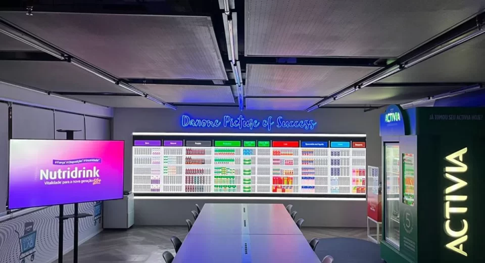 Danone inaugura espaço imersivo para clientes e parceiros em seu escritório na Avenida Paulista