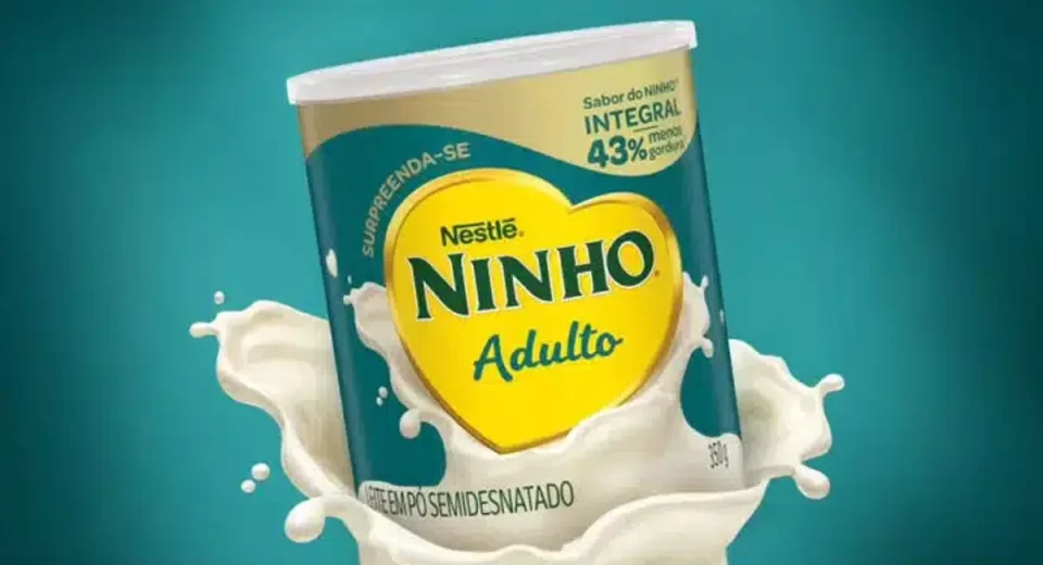 Nestlé lança Ninho Adulto com menor teor de gordura