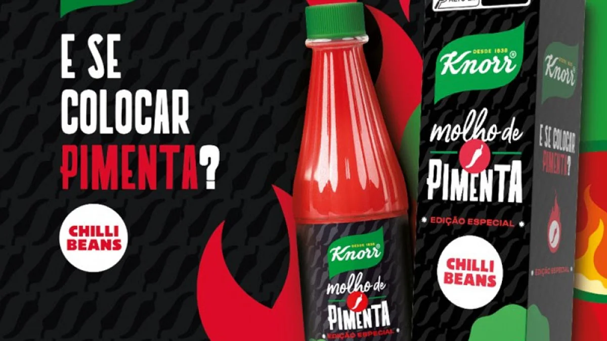 Knorr e Chilli Beans apostam em parceria para lançar molho de pimenta