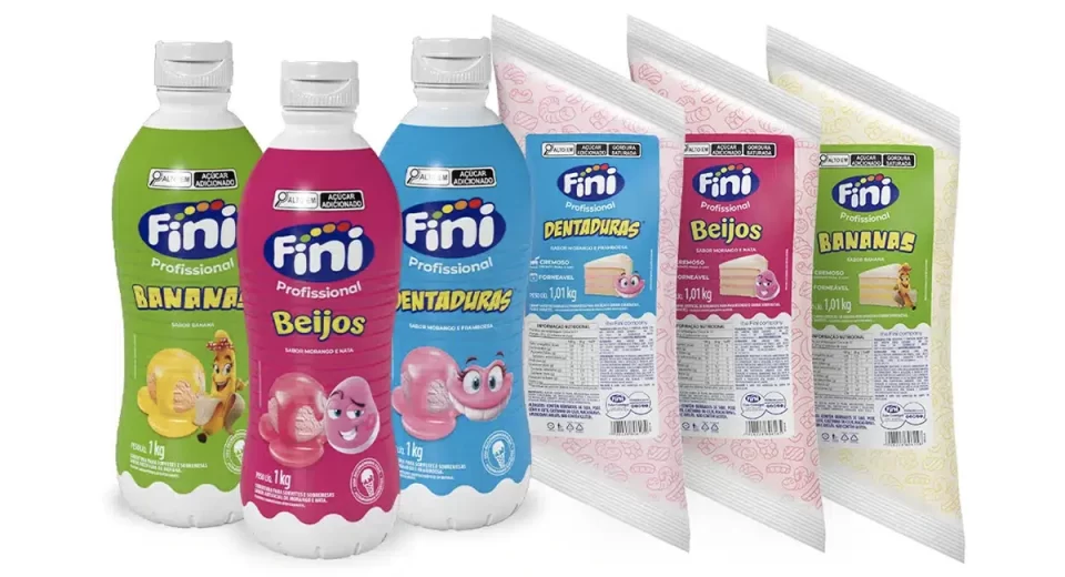 Fini lança linha Profissional de recheios e coberturas