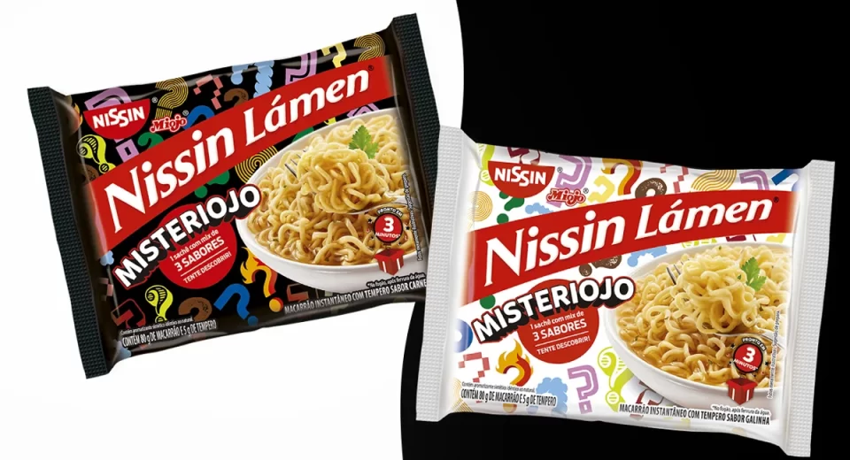 Nissin anuncia lançamento de ‘Misteriojo’ com sabores surpresa