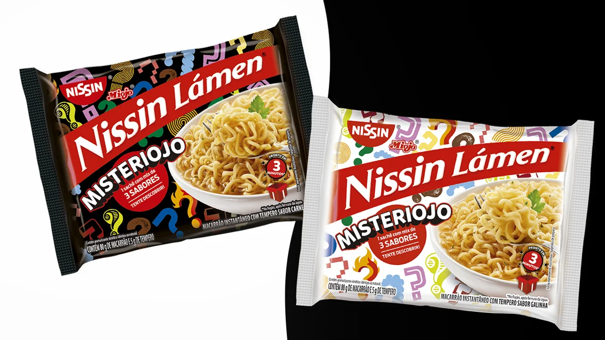 Nissin anuncia lançamento de ‘Misteriojo’ com sabores surpresa