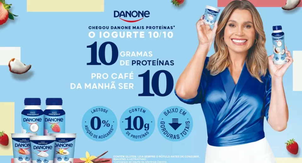 Danone revoluciona categoria de iogurtes com o lançamento de Danone Mais Proteínas