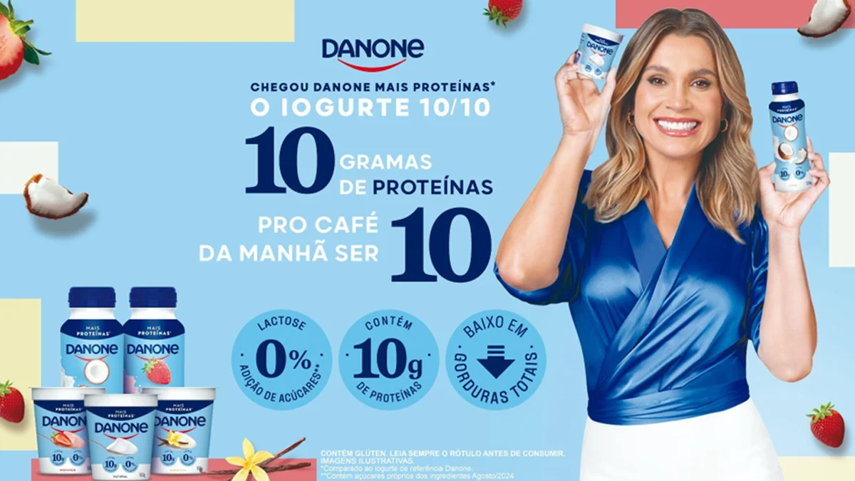 Danone revoluciona categoria de iogurtes com o lançamento de Danone Mais Proteínas