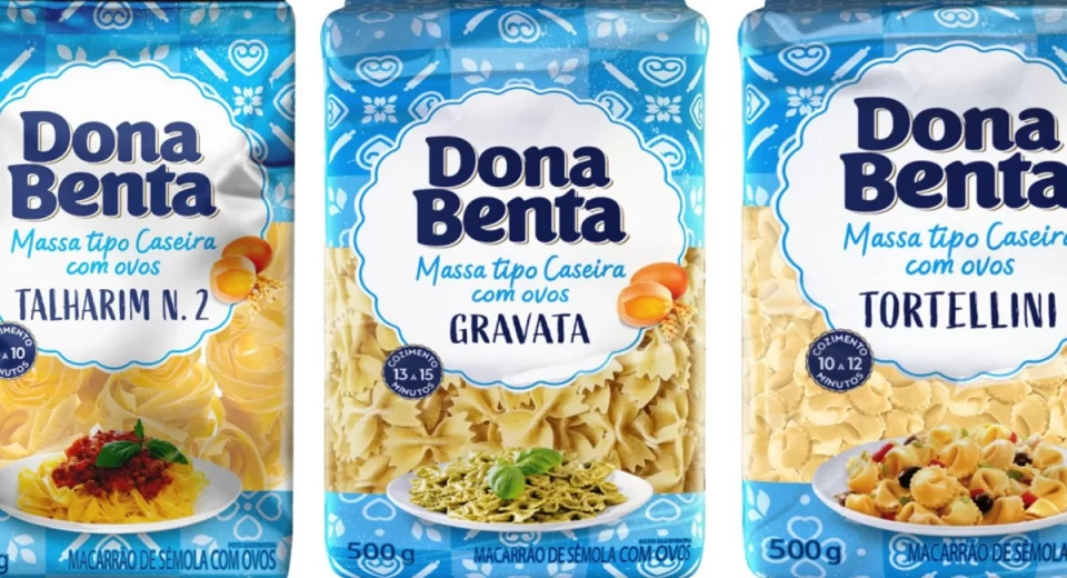 Dona Benta amplia portfólio com nova linha de massas caseiras