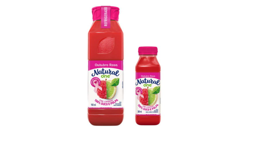 Natural One lança embalagem especial em apoio ao Outubro Rosa