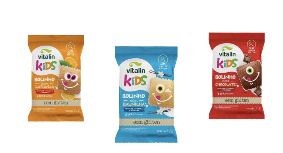Vitalin lança bolinhos Kids com vitaminas e minerais