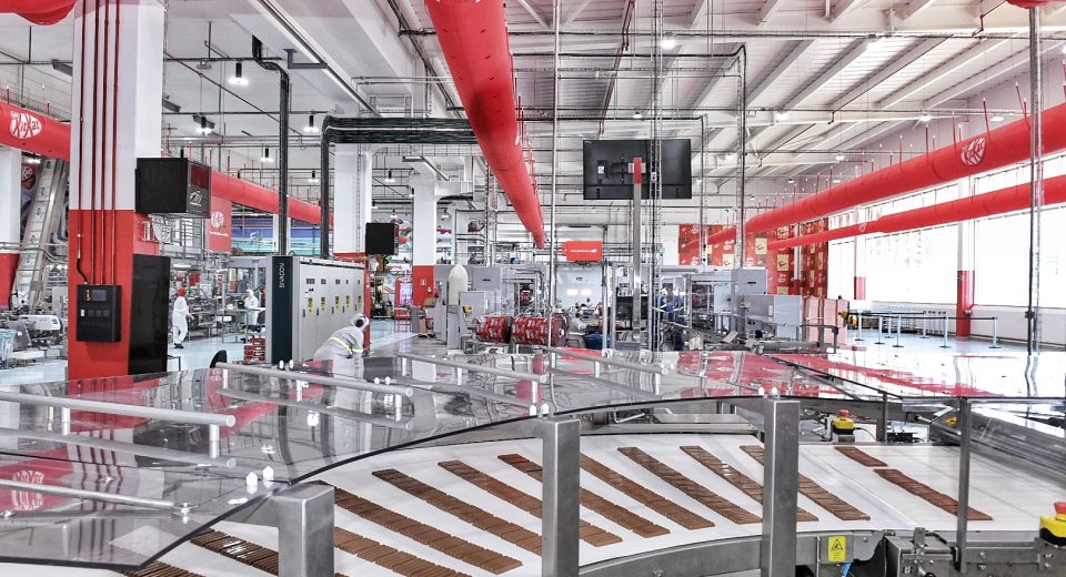 Nestlé Brasil inaugurou a maior linha de produção de KitKat do mundo na fábrica de Caçapava, no interior de São Paulo