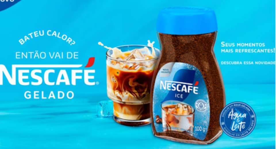 Nestlé lança Nescafé Gelado solúvel durante evento