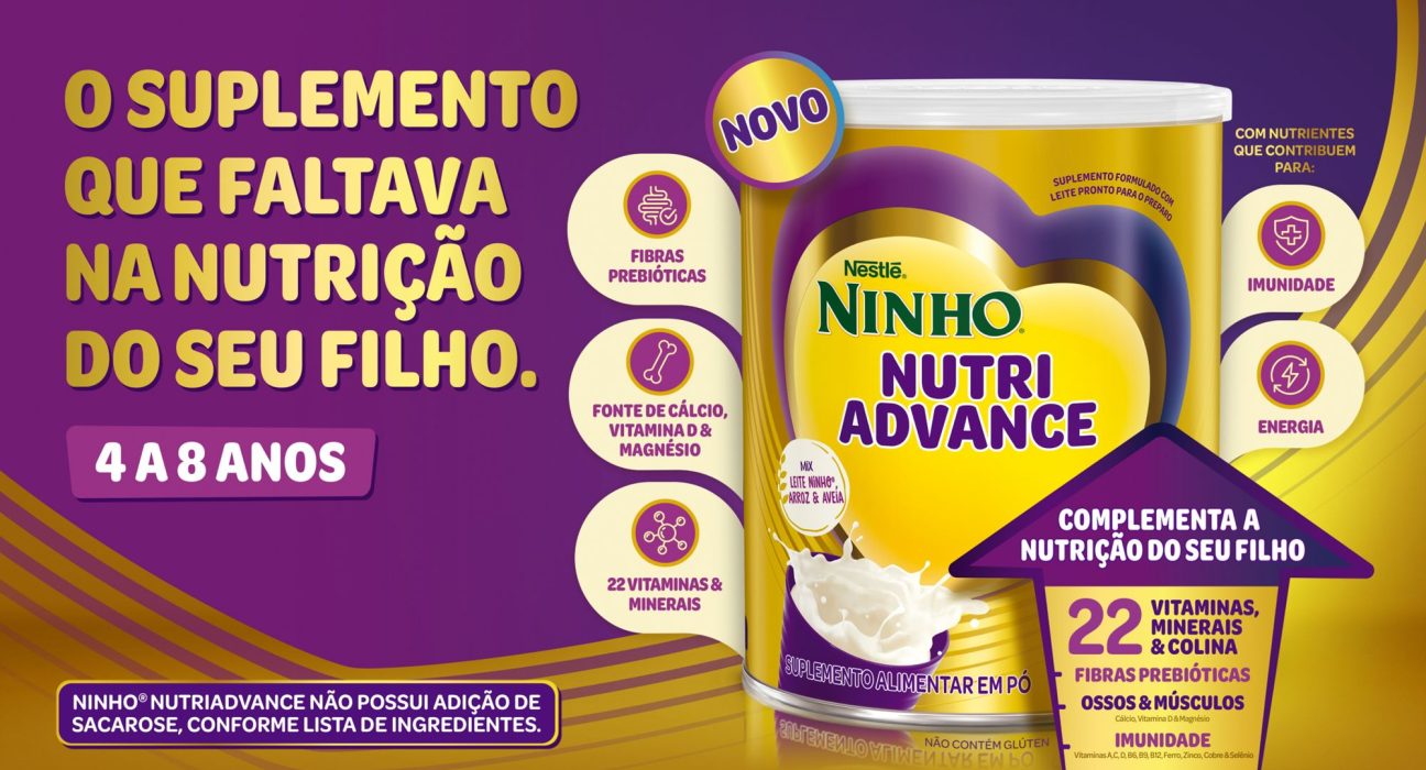 Ninho entra no mercado de suplementos alimentares