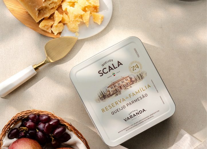 A Scala, em parceria exclusiva com o Empório Varanda, lançou o Parmesão 24 Meses