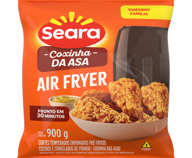 Seara lança 1ª linha do mercado focada em proteínas para airfryer