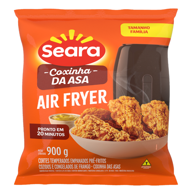 Seara lança 1ª linha do mercado focada em proteínas para airfryer