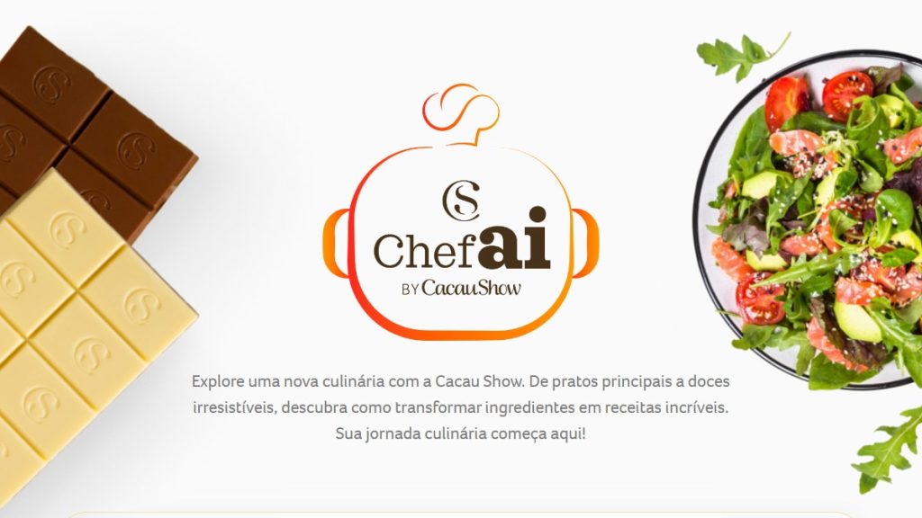 Cacau Show lança ChefAI para receitas personalizadas