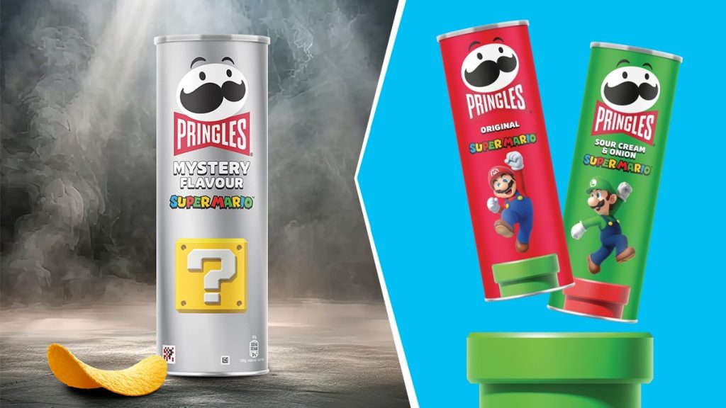 A Pringles ampliou sua presença no universo dos games com o lançamento de uma edição especial inspirada em Super Mario