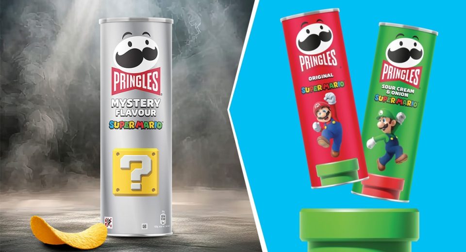 A Pringles ampliou sua presença no universo dos games com o lançamento de uma edição especial inspirada em Super Mario