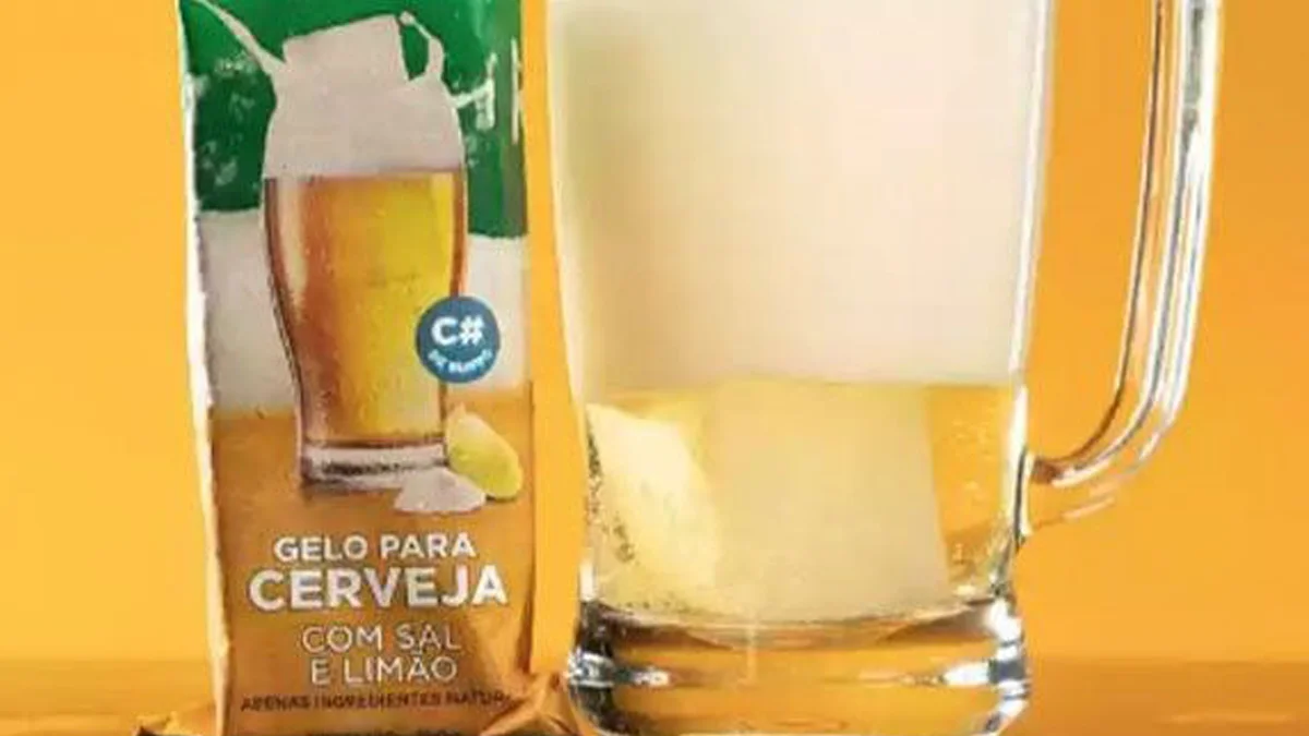 Coco Leve lança gelo para cerveja com sal e limão