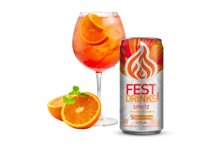 A dona da Itaipava acaba de lançar um novo rótulo para a temporada pré-carnavalesca: Fest Drinks by Itaipava Spritz