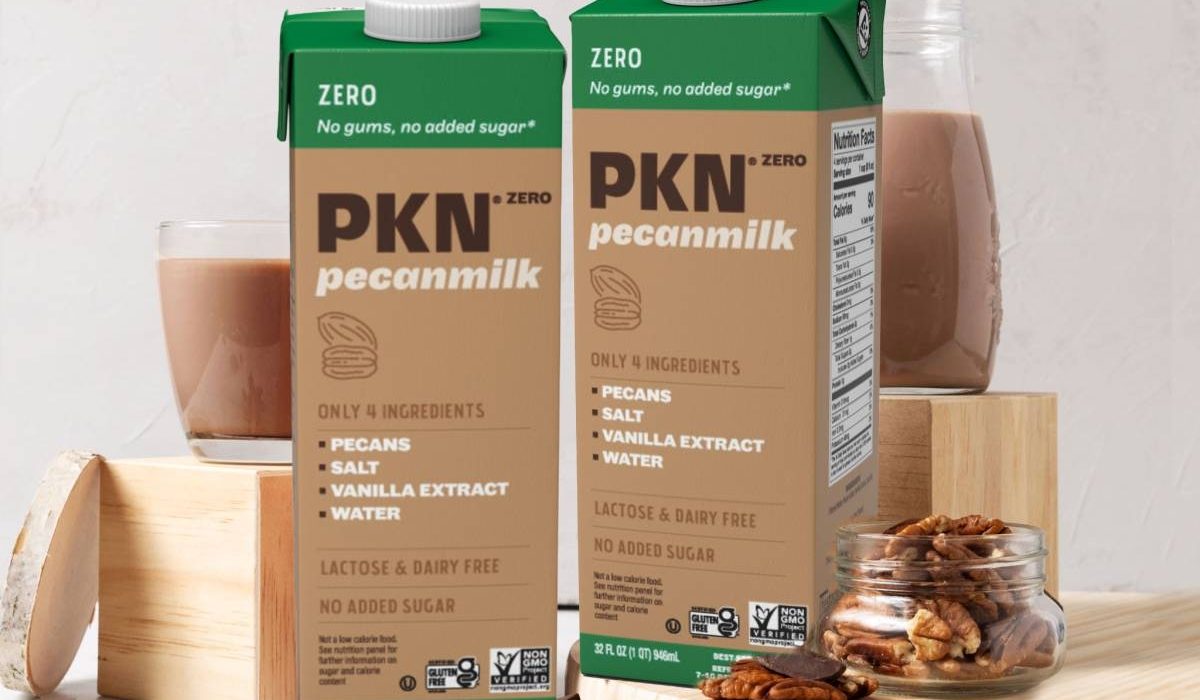PKN lança leite de noz-pecã sem açúcar e sem aditivos