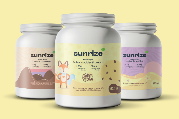 A Sunrize e a Pronutrition lançam dois novos produtos: a bebida funcional Sunrize Chai e a proteína vegetal Cookies and Cream