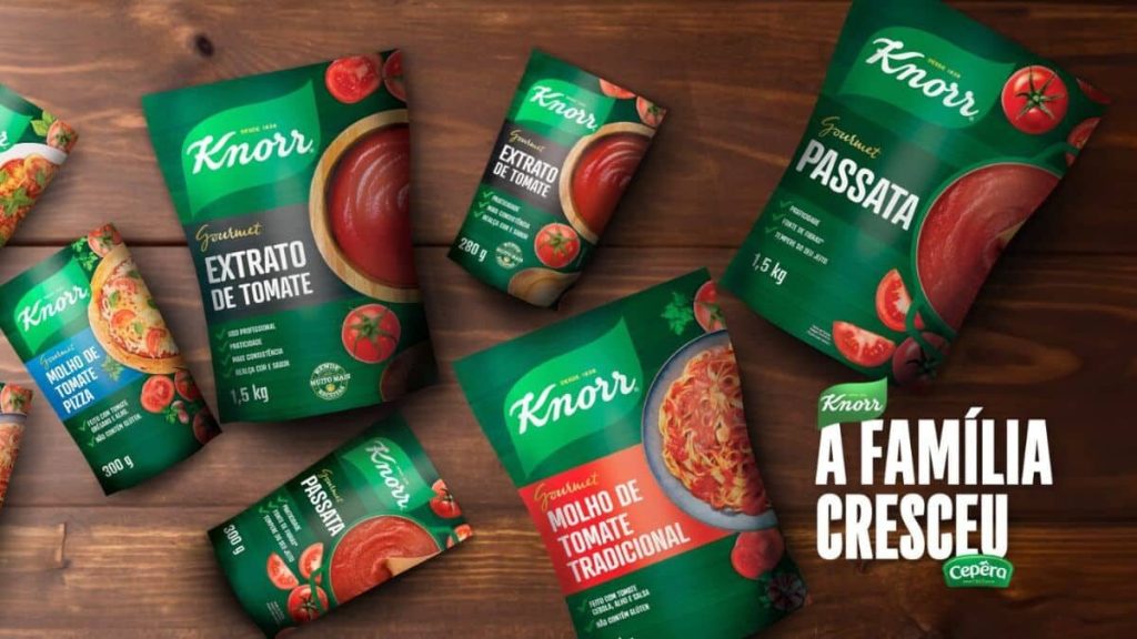 Knorr e Cepêra expandem parceria com novos produtos de tomate