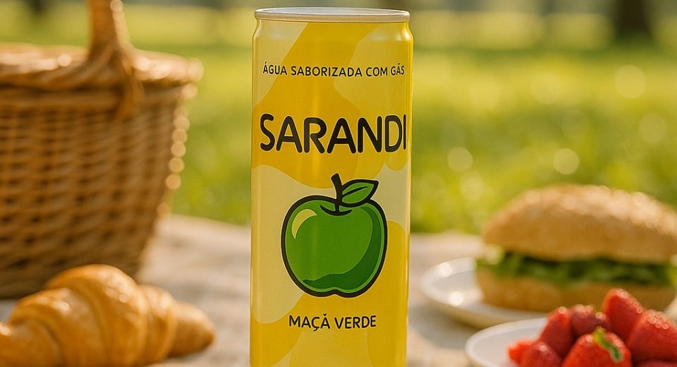 Fonte Sarandi lança águas saborizadas com gás em lata