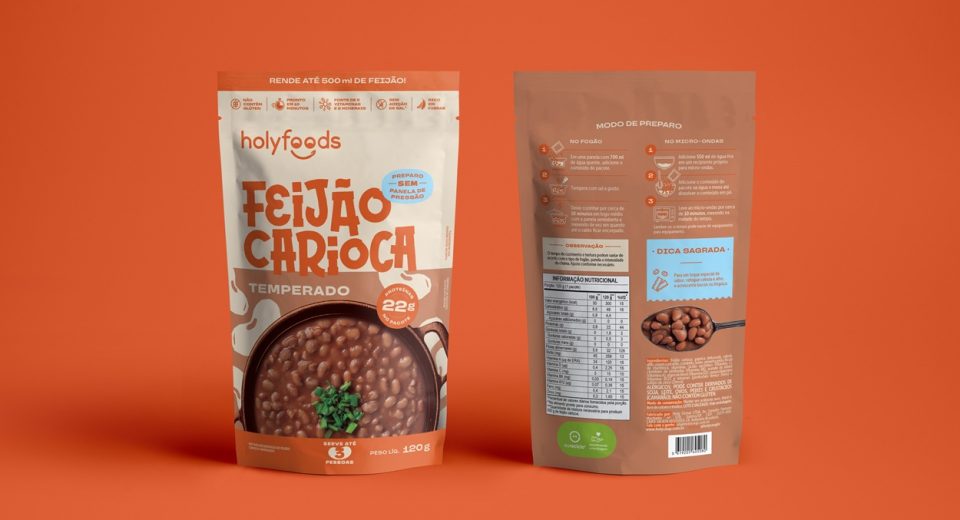 HolyFoods lança feijão pronto em 10 minutos