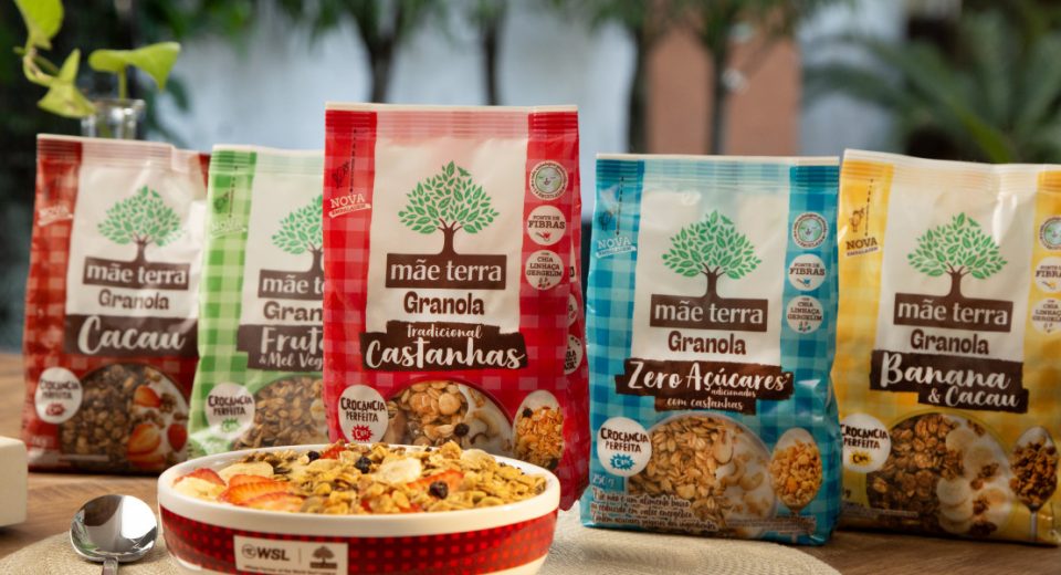 Mãe Terra renova identidade visual das granolas