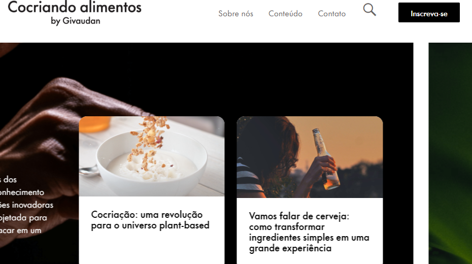 Givaudan apresenta Cocriando Alimentos, novo hub de conteúdo