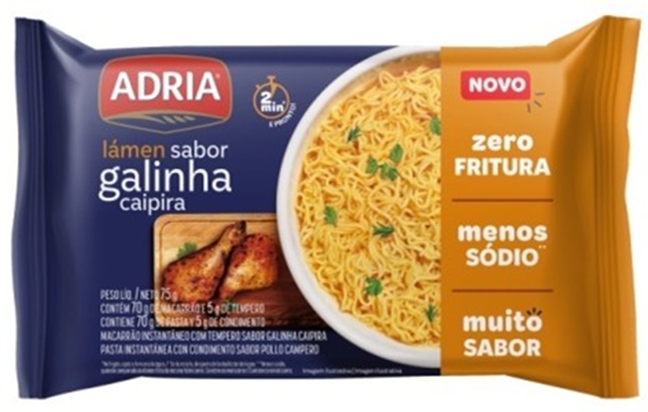 Adria relança Lámen Zero Fritura na Apas Show 2025