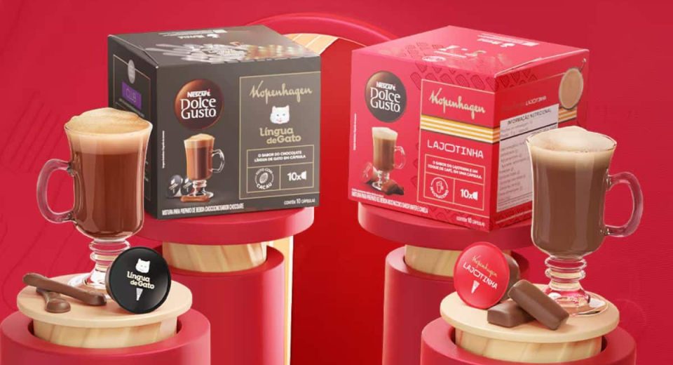 Dolce Gusto lança cápsulas com sabores da Kopenhagen
