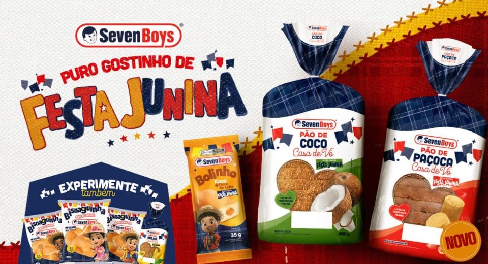 Seven Boys lança Pão de Paçoca inspirado nas festas juninas
