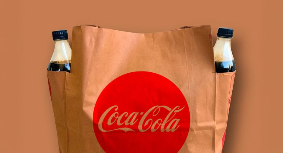 Coca-Cola testa nova sacola de papel para delivery