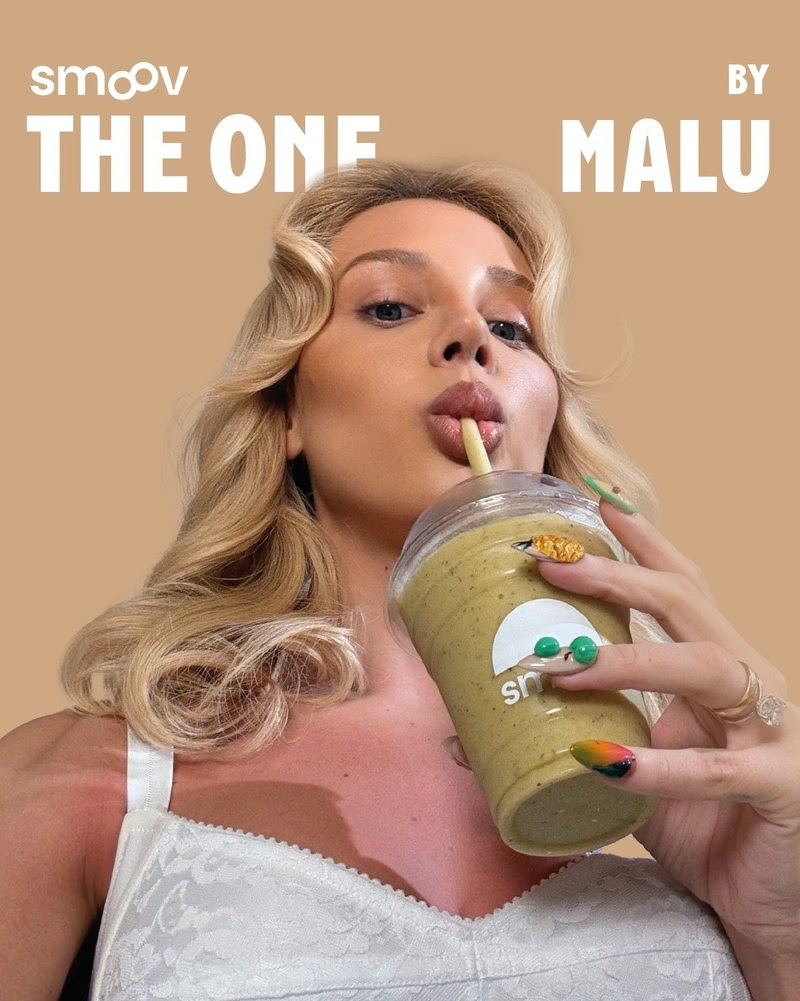 Plant Power lança shake com Smoov e Malu Borges