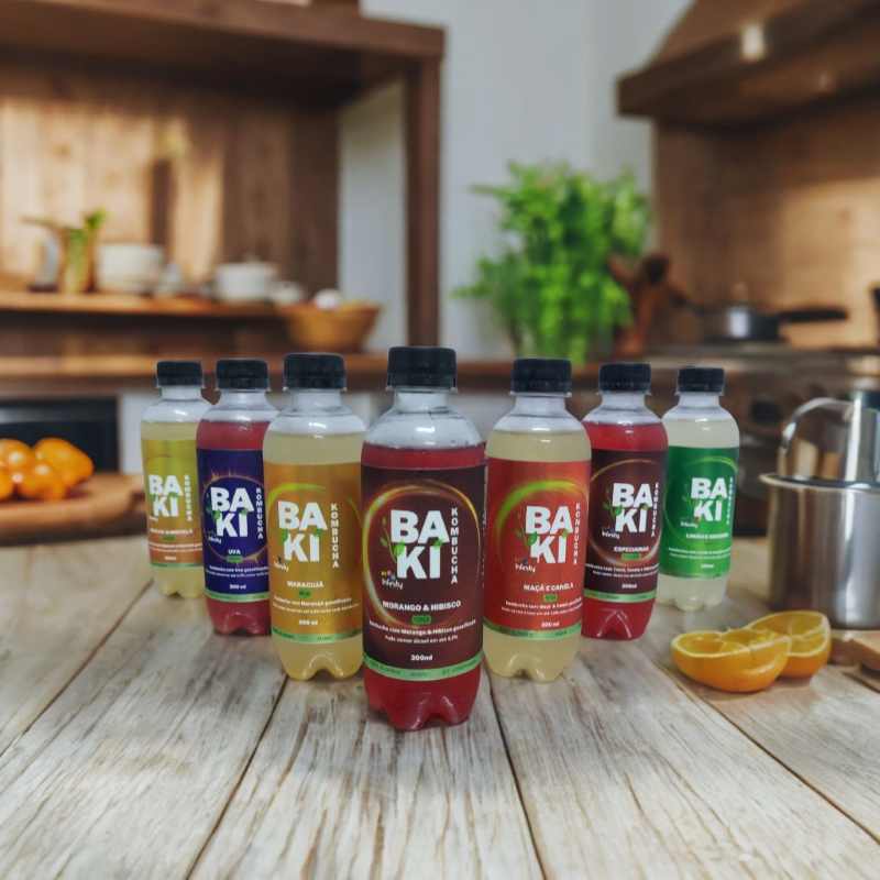 Bakí Kombucha cresce com a alta do consumo saudável