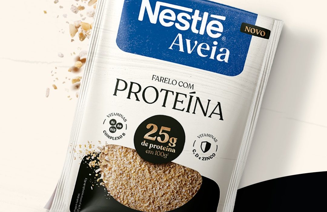 Nestlé lança farelo de aveia com 25g de proteína