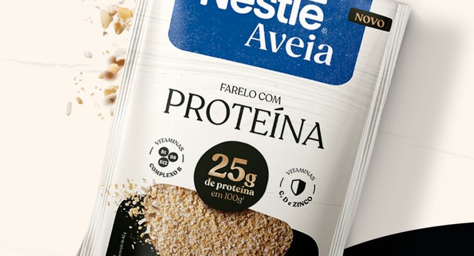 Nestlé lança farelo de aveia com 25g de proteína