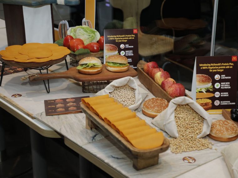Na Índia, McDonald’s aposta em cardápio com proteína vegetal